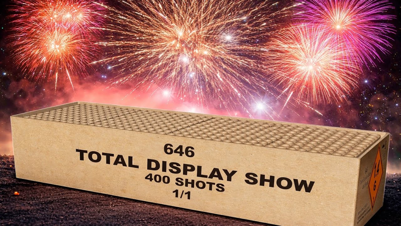 Magnum Vuurwerk : 400 Shots Total Display Show