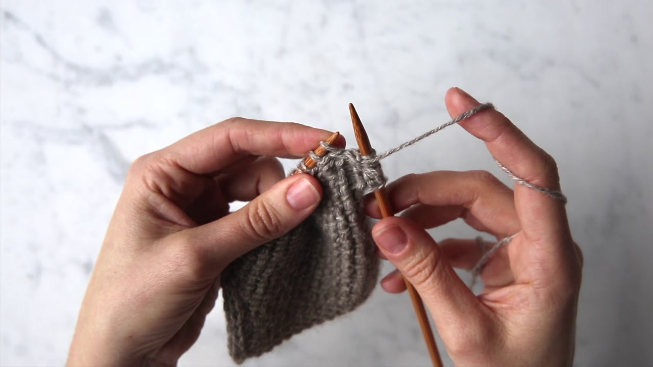 Diagonal Slip Stitch Tutorial | Purl Soho