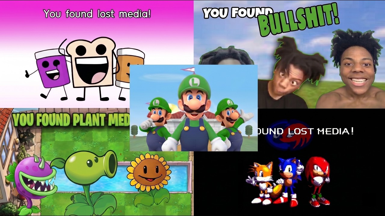 YOU FOUND LOST MEDIA ALL Version