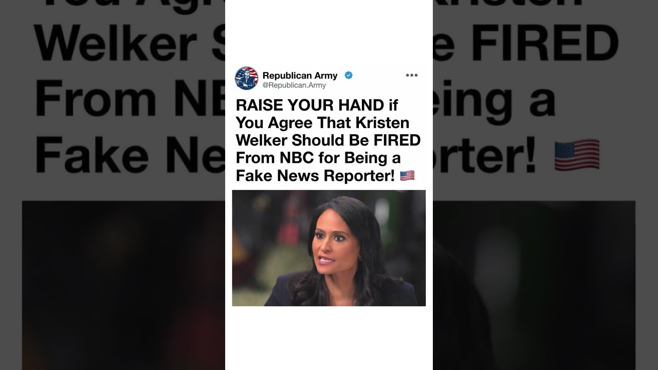 Kristen Welker Debate Goes Viral 🇺🇸