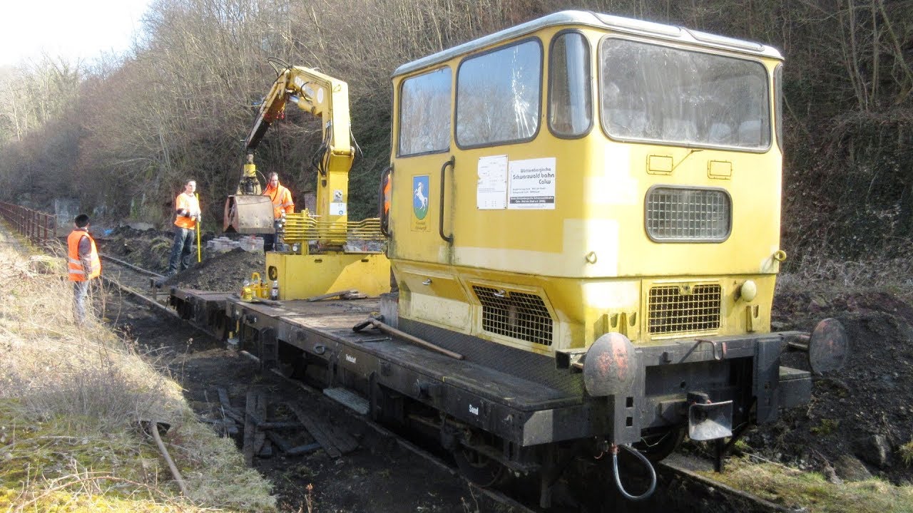 Fahrten im Bahnhof Calw