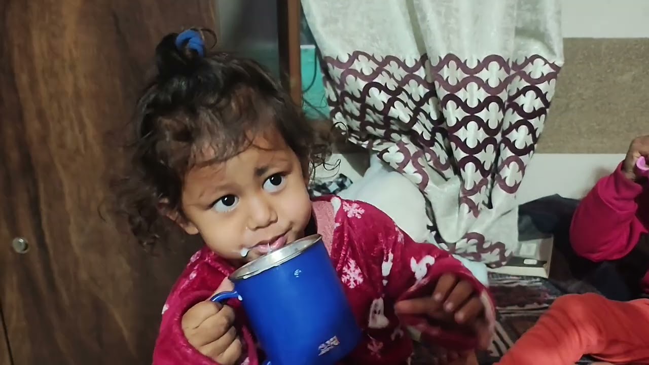 Shivi or shubh ki morning masti...🥰🧿