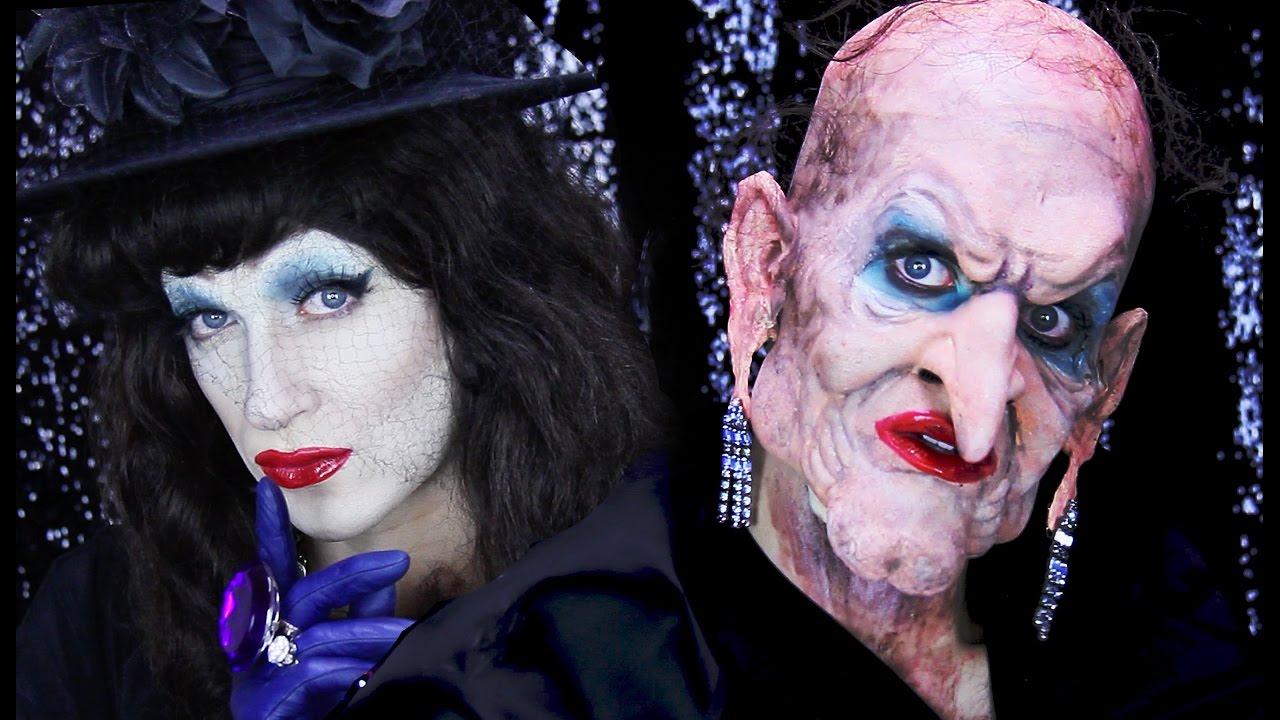 Grand High Witch Halloween Makeup Tutorial