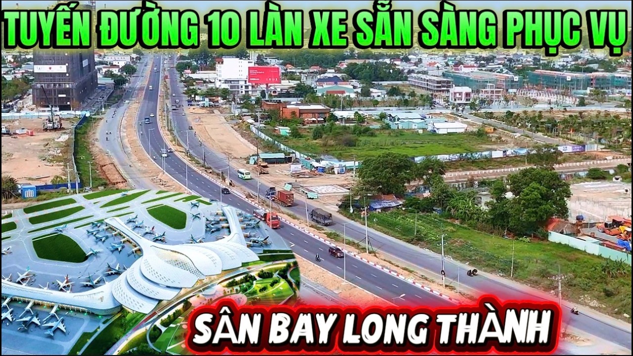Tuyến Đường Có 10 Làn Xe Kết Nối Đông Sài Gòn Sẵn Sàng Phục Vụ Sân Bay Long Thành Khi Hoàn Thành.