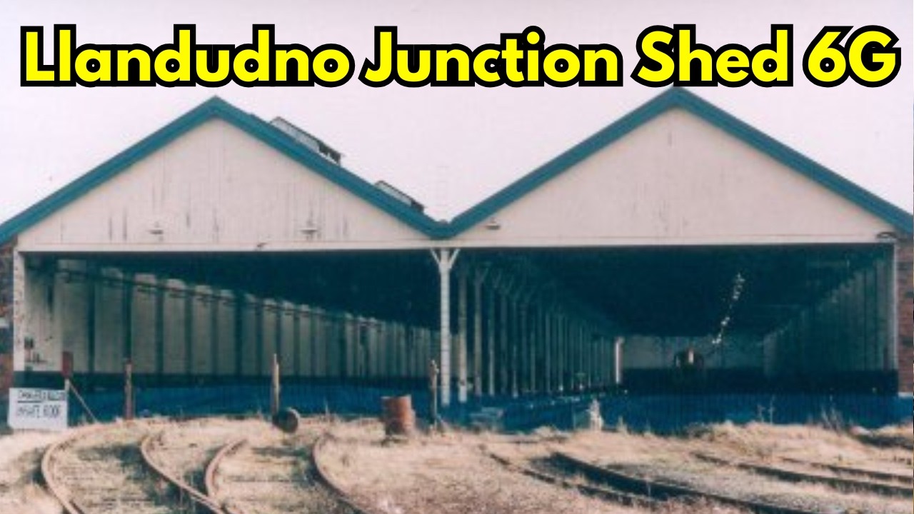 Remembering Llandudno Junction Shed 6G – The Lost Steam Shed of North Wales #steam #locomotive #fyp