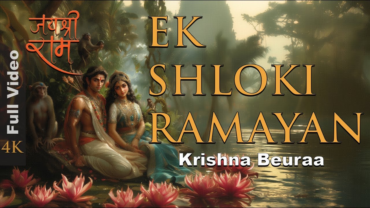 EK SHLOKI RAMAYAN - Krishna Beuraa | One Verse That Tells Whole Ramayan | Devotional Release 2025