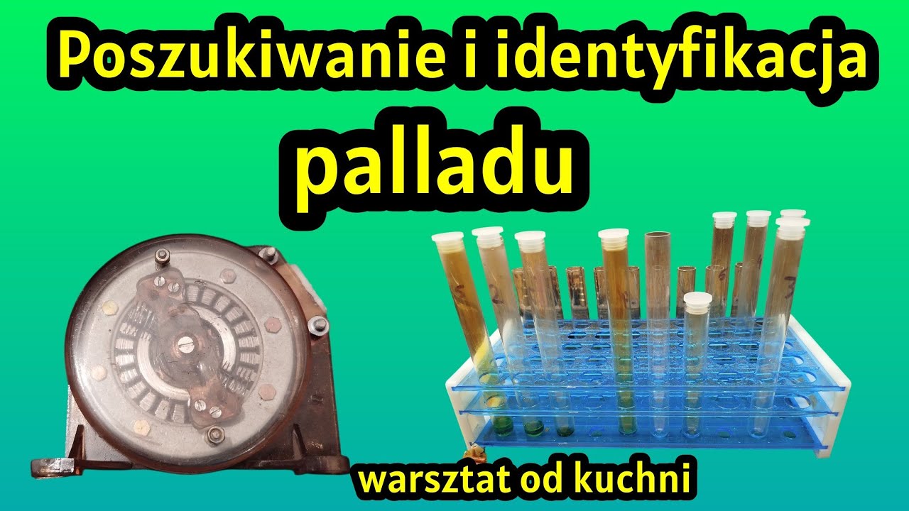 Poszukiwania Palladu w starej elektronice, czyli warsztat od kuchni.