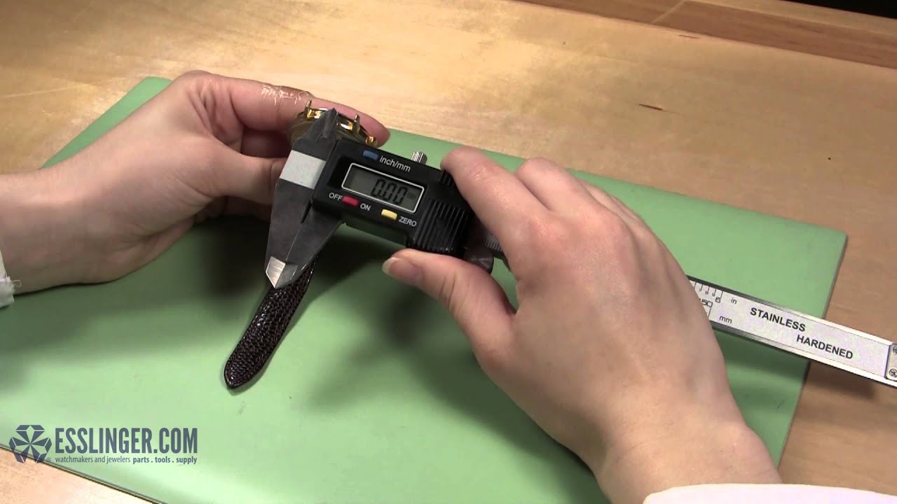 How to Measure Missing Spring Bars in a Watchband