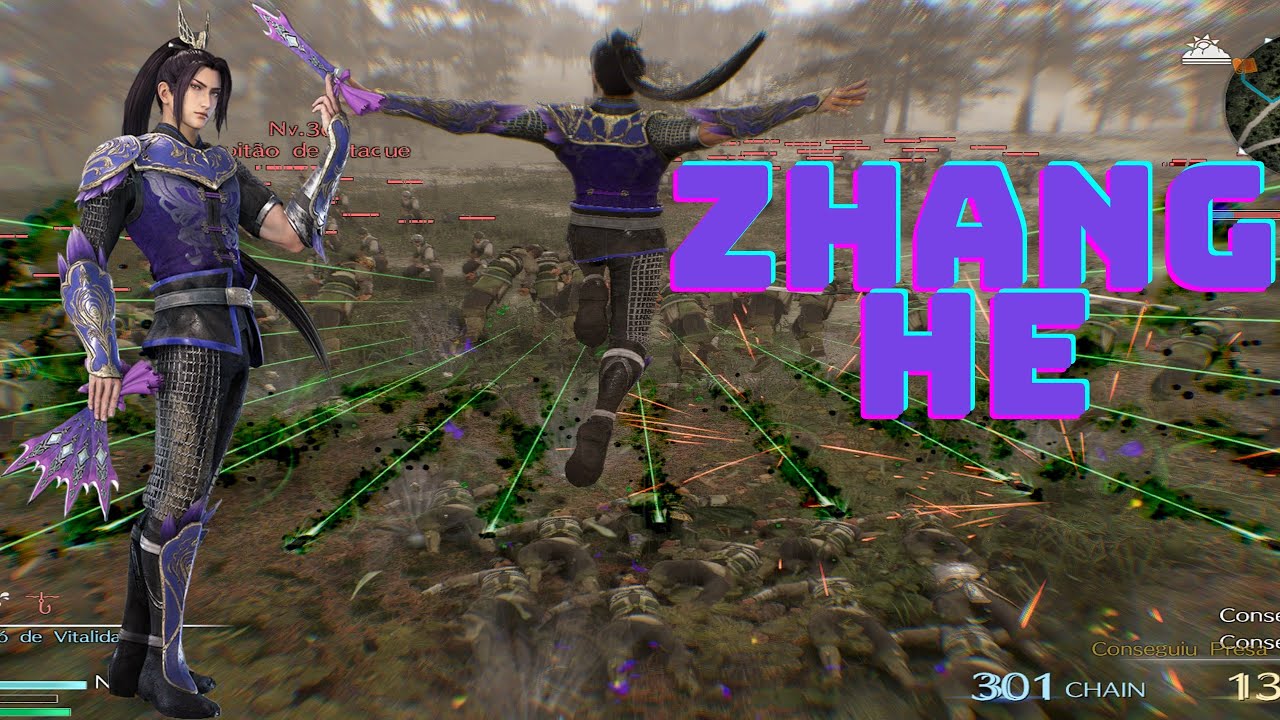 DYNASTY WARRIORS 9: COMPLETE EDITION: Zhang He / Gameplay