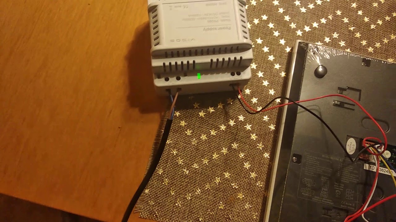 Podłączenie i konfiguracja wideodomofonu VIDOS M670W-S2 i kamery S551