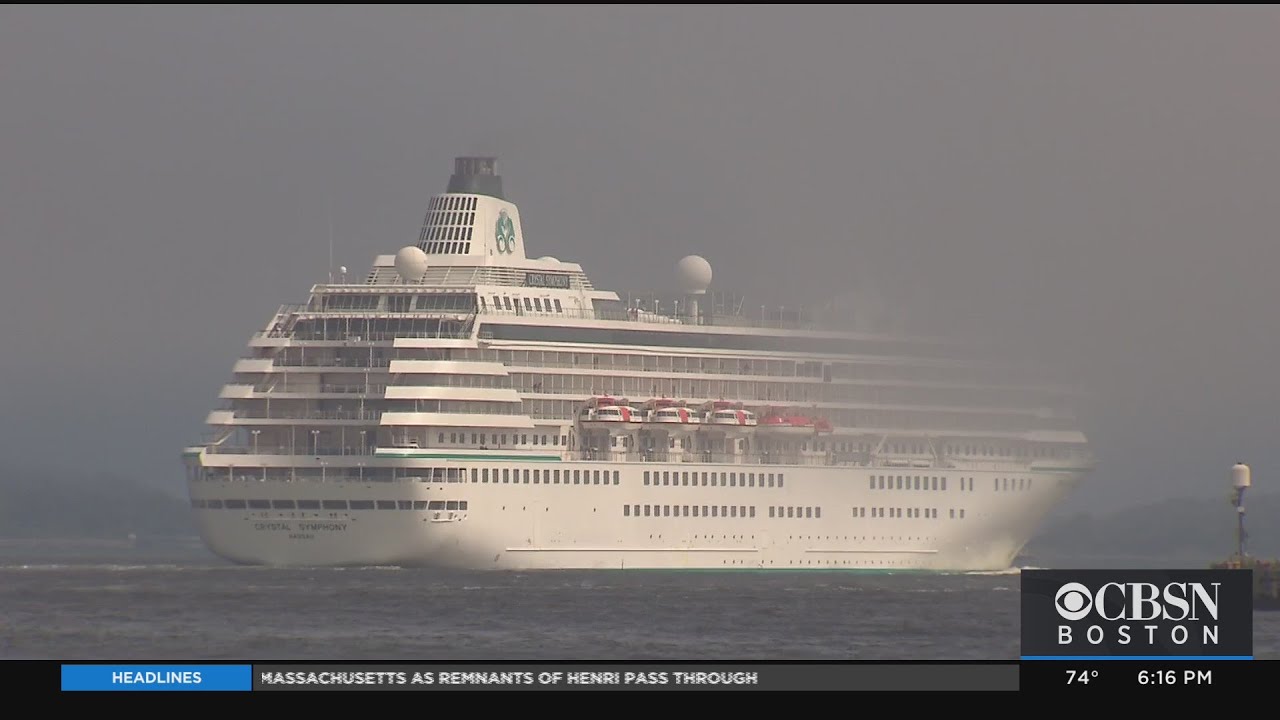 First Cruise Ship Departs Boston Since Start Of Pandemic