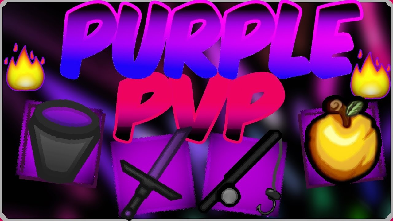 Minecraft: Purple PvP Texture Pack | 1.7/1.8/1.9 MC Resource Pack Morado