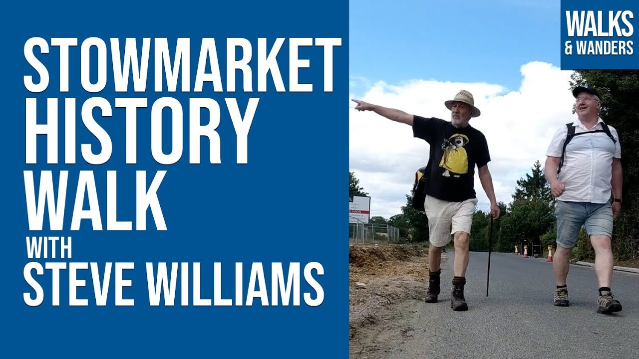 Stowmarket History Walk with Steve Williams - retrace school cross country run.