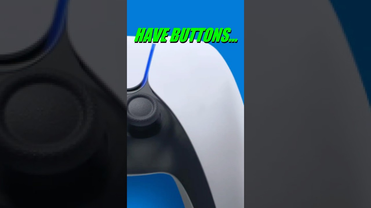 The PS6 controller won't have Buttons? #gaming