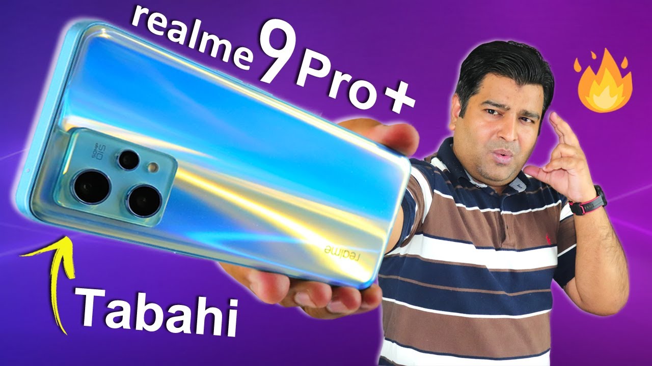 Realme 9 Pro+ 🔥 Best Cameras, sAMOLED, Dimensity 920, 60W Charging - Almost Perfect, But...!