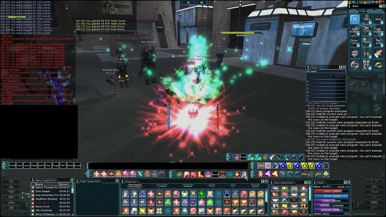 Anarchy Online | PvP | Hekthor | Duel Session #6 | #22-06-2021