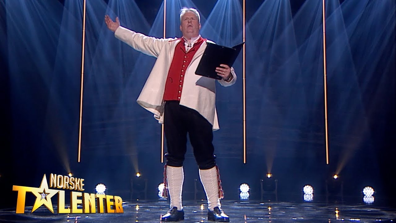 ARNE LEVERER FLOTT DIKT OM DET Å VÆRE SEG SELV! | NORSKE TALENTER 2019