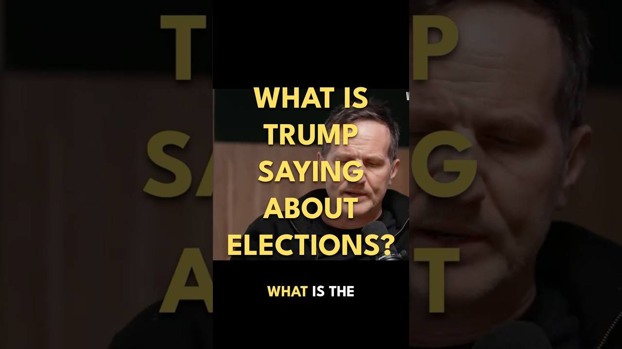 What is Trump saying about elections?