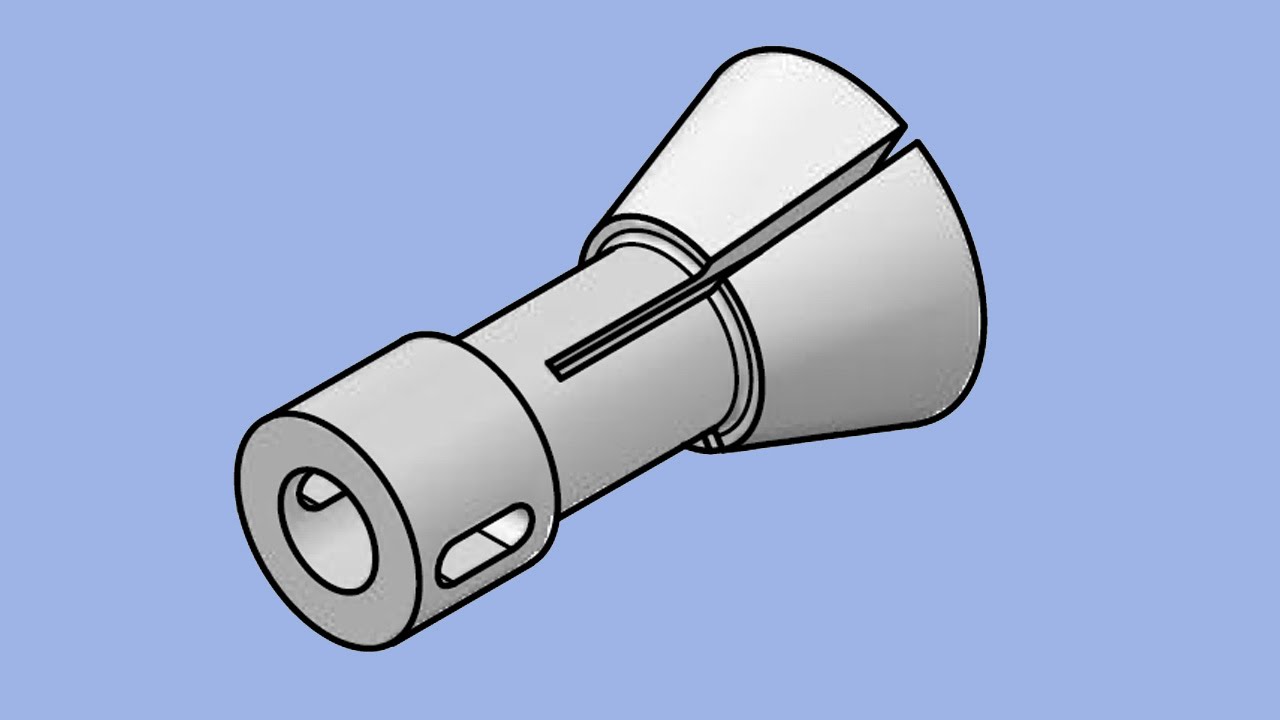 3D AutoCAD Practice Drawing