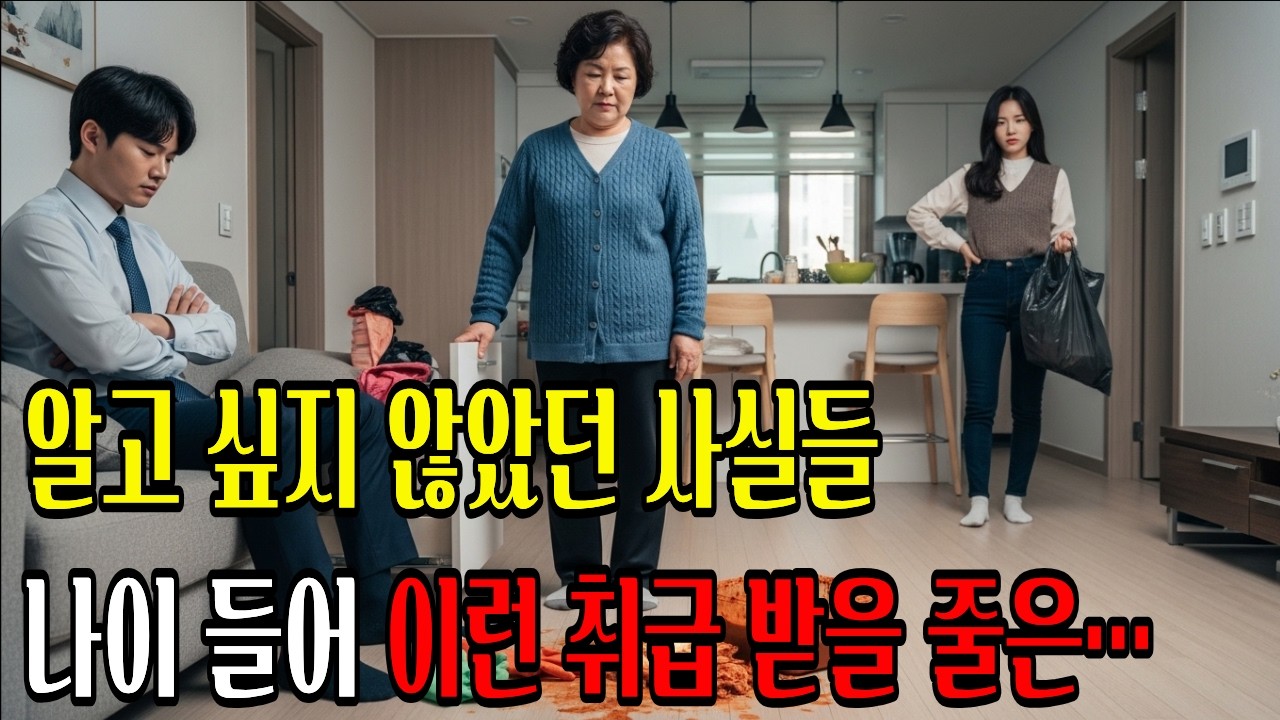 나이 들어 이런 취급 받을 줄은… 알고 싶지 않았던 사실들｜가족이라 믿었는데… 나이 들고 혼자만 몰랐다
