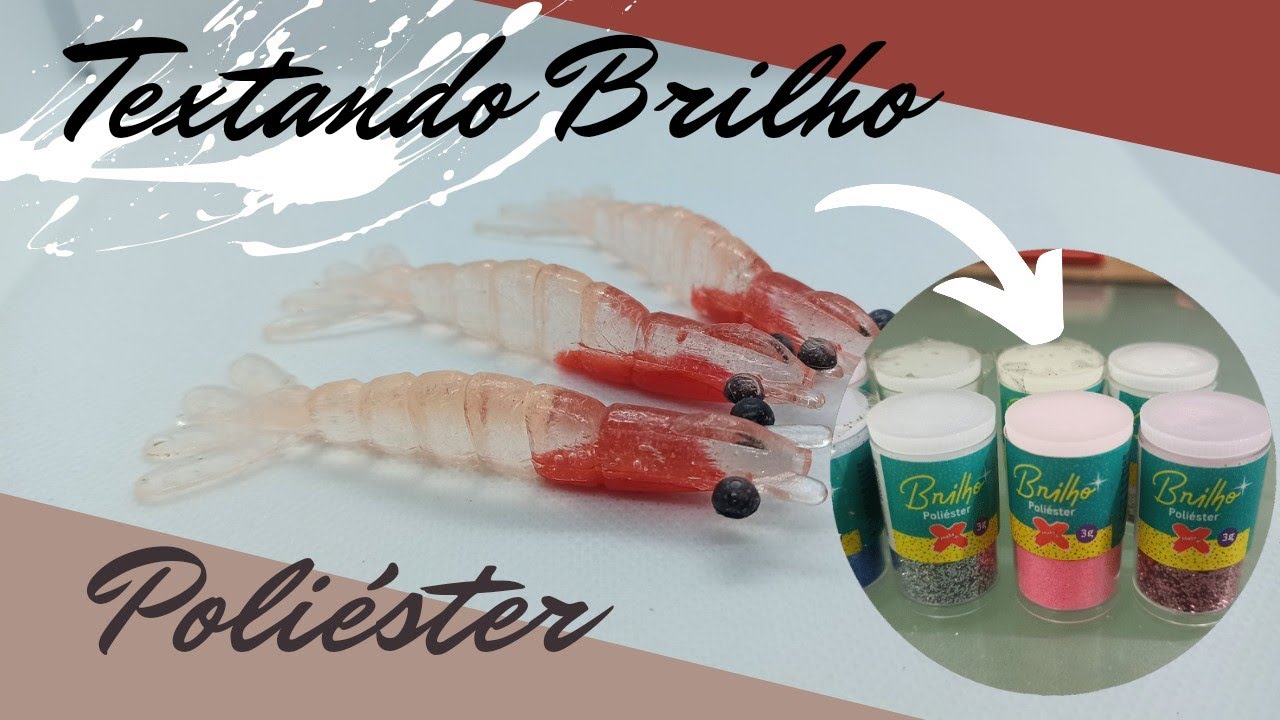 fazendo camarão artificial , testando um produto que comprei .