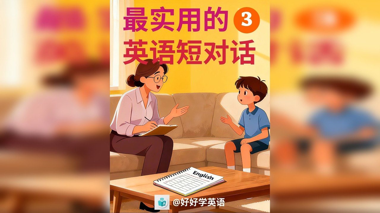 短对话（三） 本专题通过精心挑选的简短、常用且实用的英语对话，帮助读者在实际交流中迅速提高英语能力。每个对话都以日常生活中常见的场景为基础，确保内容贴近实际，便于学习者在不同情境下灵活运用。无论是初学