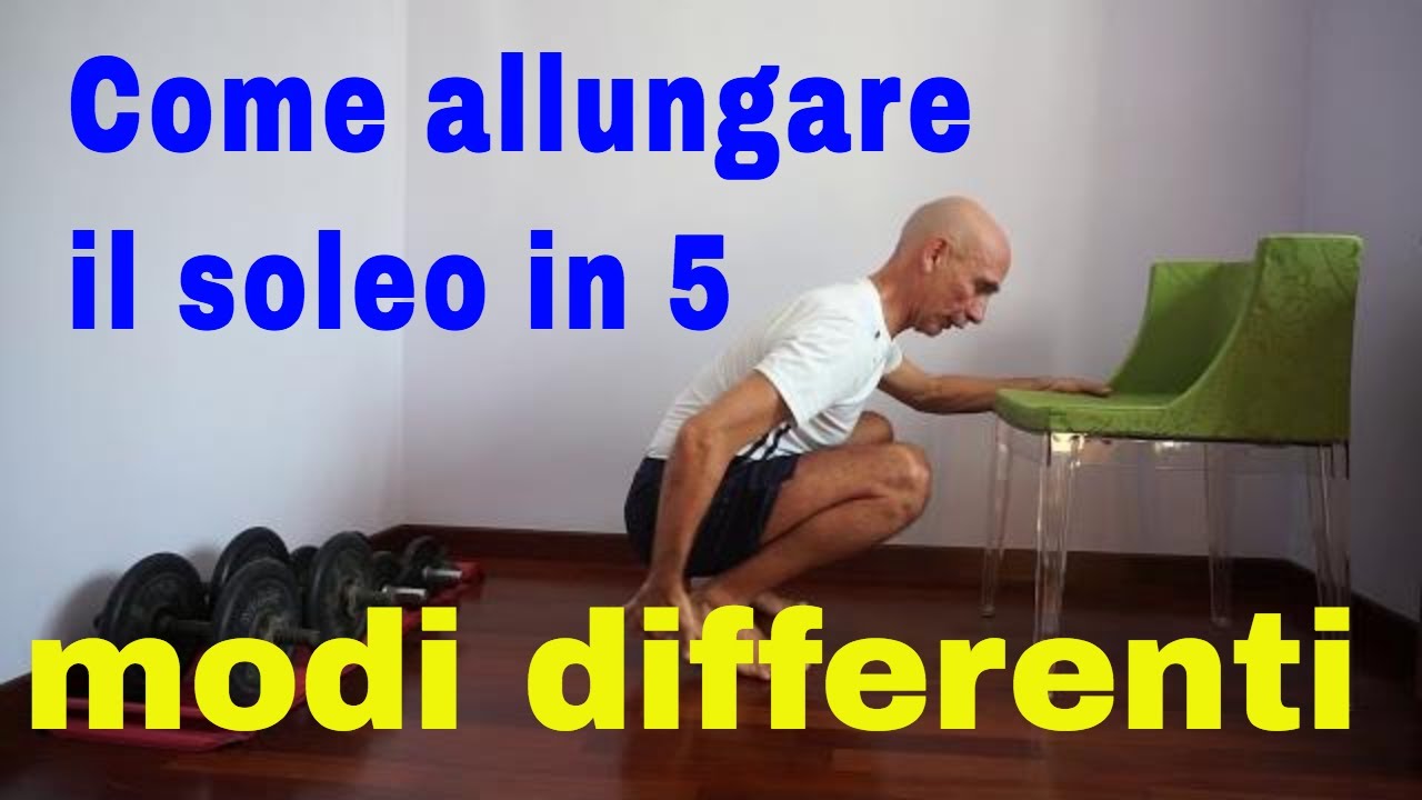 I migliori esercizi per il soleo, test e procedura