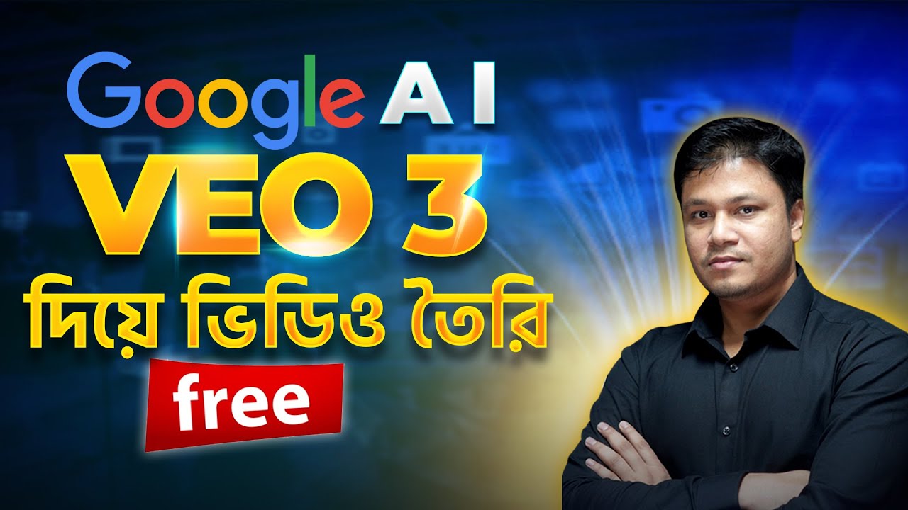 Google VEO 3 দিয়ে ভিডিও তৈরি | veo 3 Tutorial Bangla | Veo 3 AI free | How to Use VEO 3 Bangla