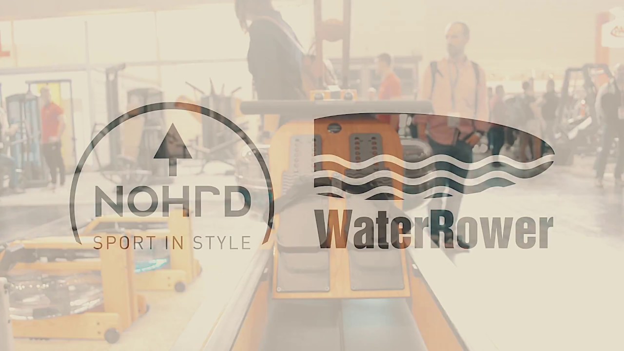 NOHrD & WaterRower - FIBO 2018 in K&ouml;ln