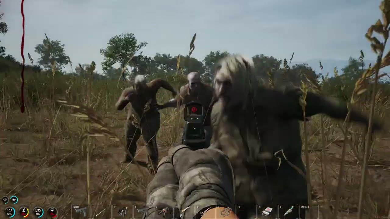 SCUM | Boxing training turns to Horde Scream | EN-Chat