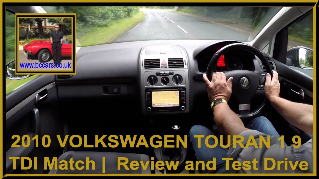2010 VOLKSWAGEN TOURAN 1 9 TDI Match | Обзор и тест-драйв