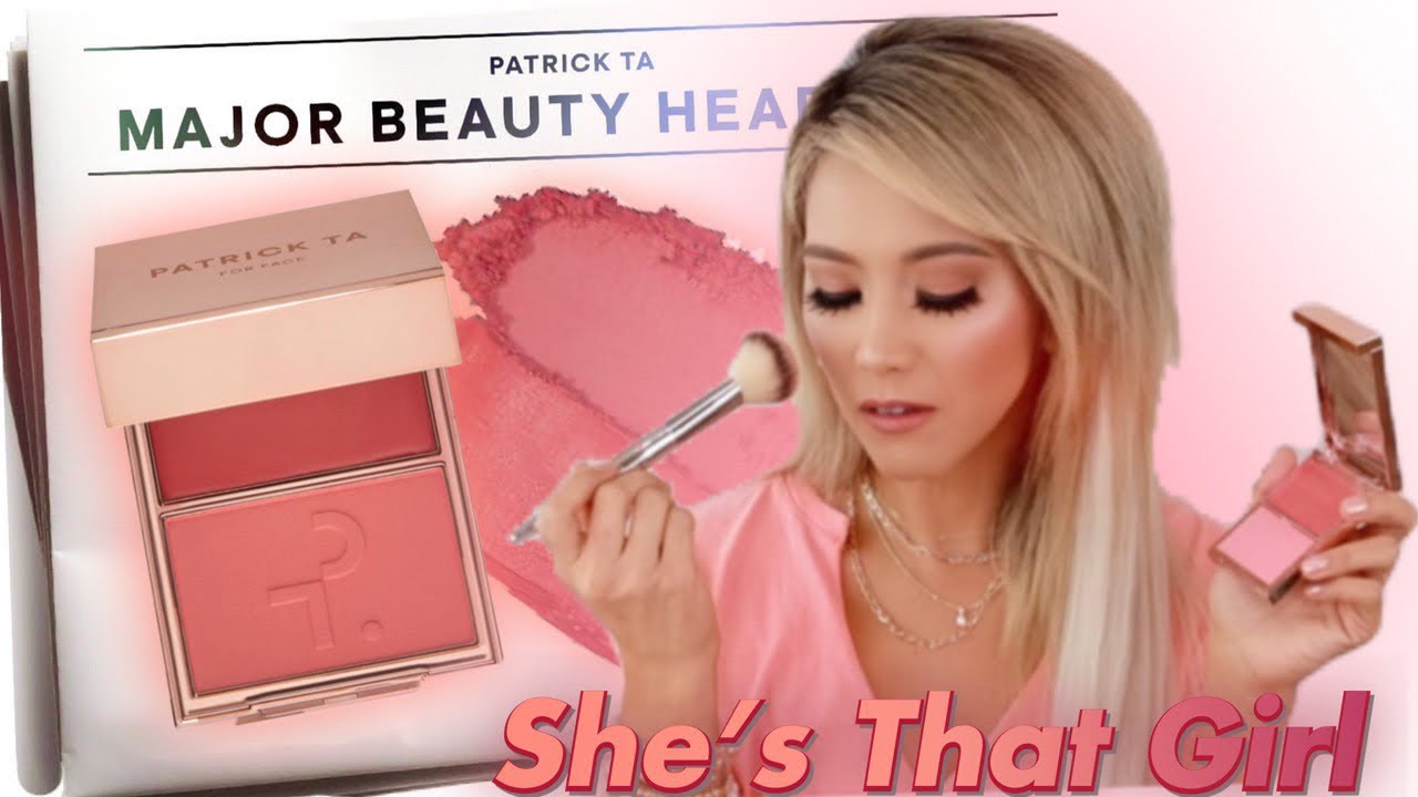 PATRICK TA MAJOR HEADLINES DOUBLE-TAKE CREME & POWDER BLUSH DUO | THE BEST BLUSH FOR MATURE SKIN??