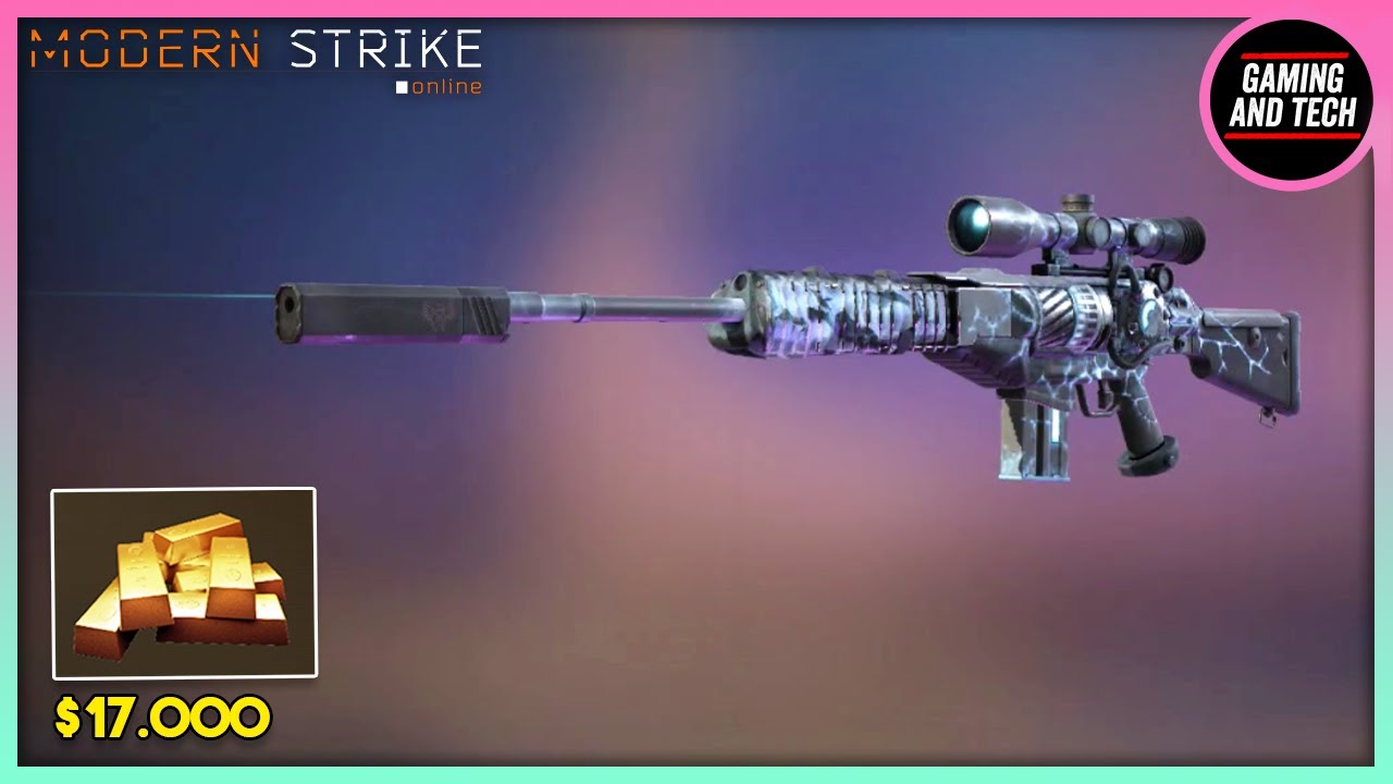 SPENDING $17.000 GOLD on HK MSG90 | Modern Strike Online