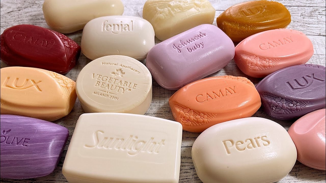 CUTTING HANDMADE SOAP! Satisfying Peeling Sounds 📦😍