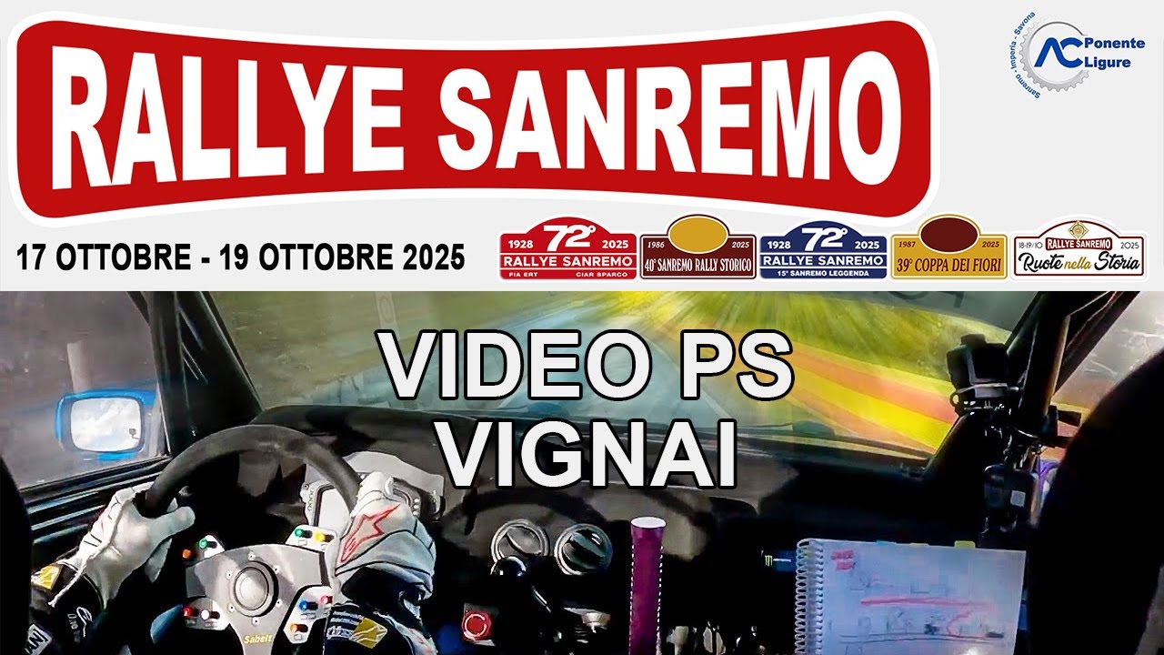 Rallye Sanremo 2025 - PS VIGNAI