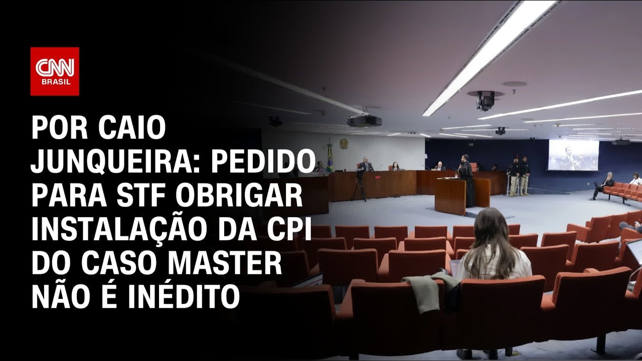 Caso Master: Pedido para STF obrigar instalação da CPI não é inédito | CNN PRIME TIME