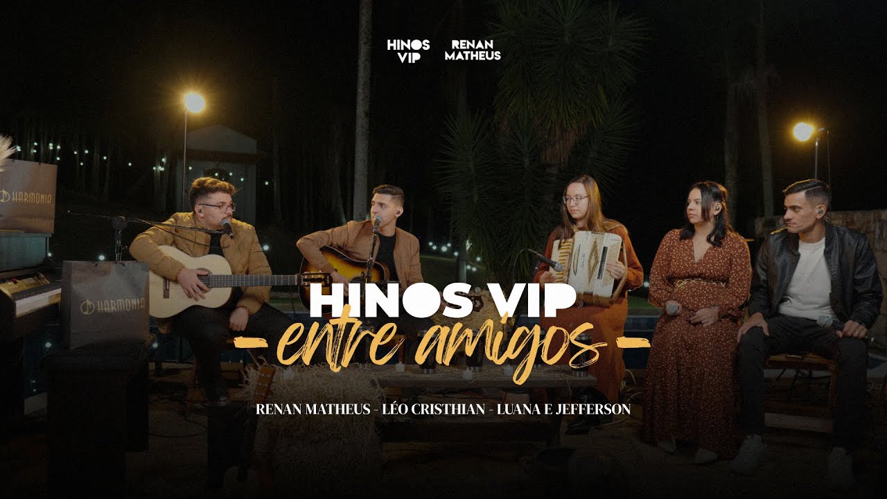 DVD Entre Amigos - Renan Matheus, Léo Cristhian, Luana e Jefferson