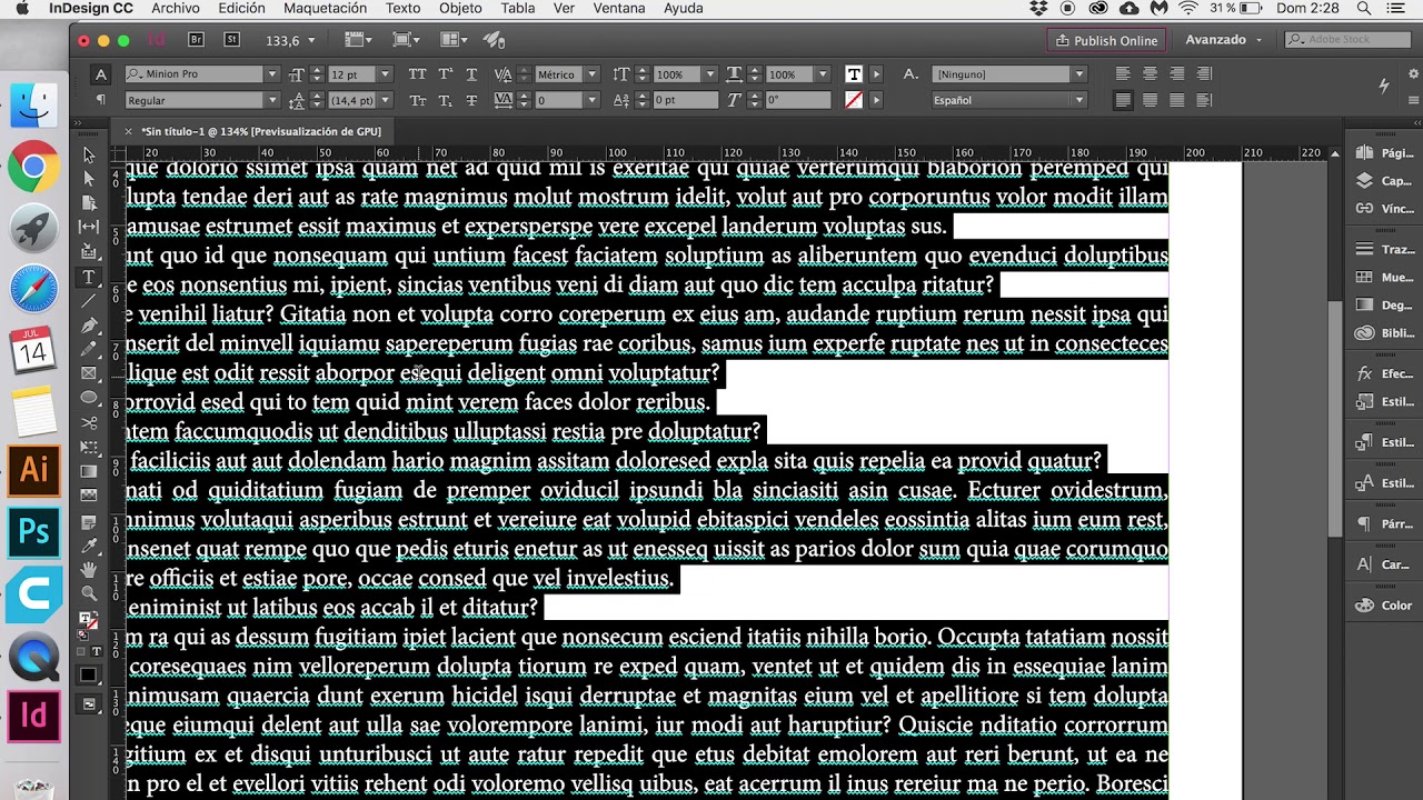 Indesign- CÓMO EVITAR HUÉRFANAS Y RÍOS - Aprende a diseñar