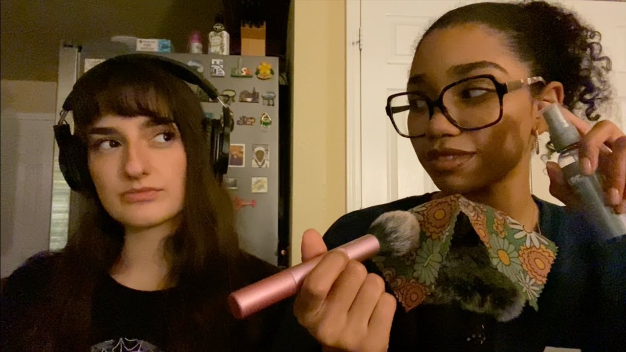 giving my best friend ASMR  *pt.1