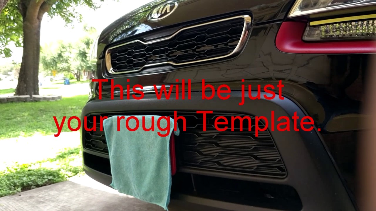 Kia Soul Custom Grill Time!