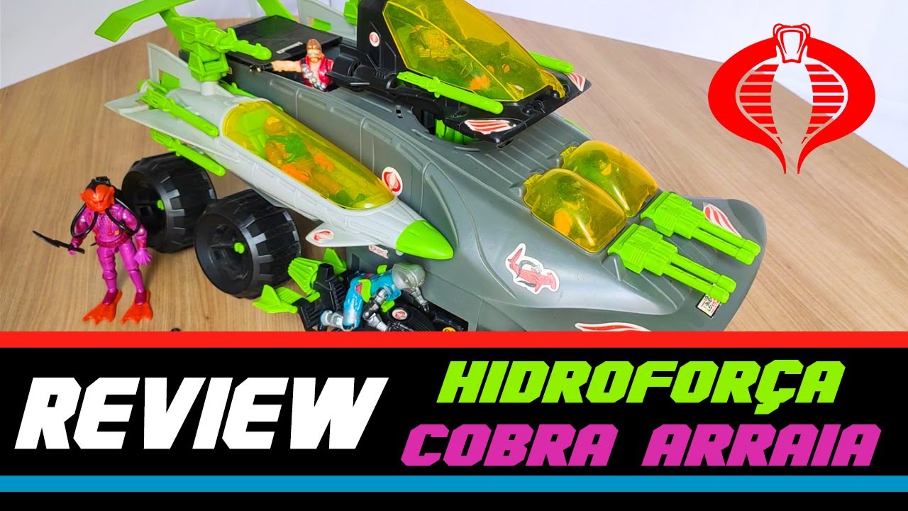 Review Hidroforça de Devastação & Cobra Arraia