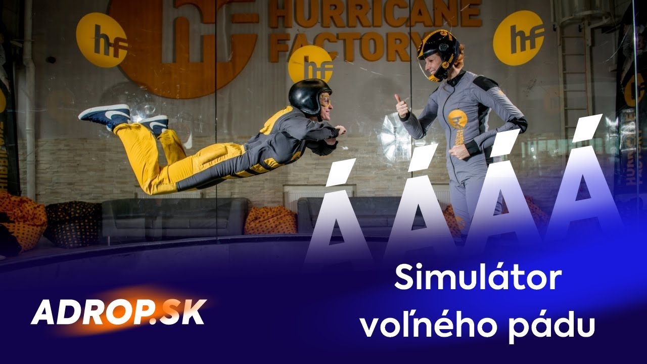 Simulátor voľného pádu | Adrop.sk