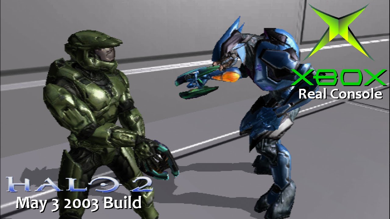 Halo 2: May 3 2003 Build played on real Original Xbox console (Debug Kit)