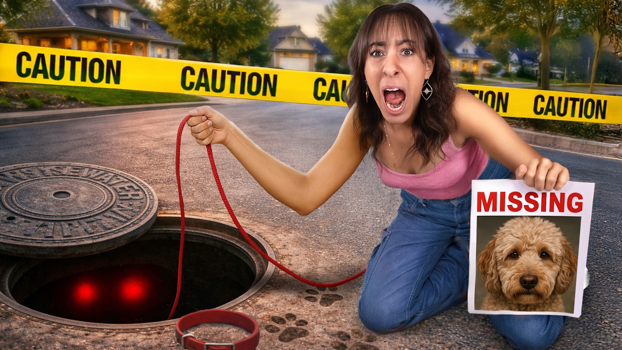 My Dog is Stuck in the Sewer!