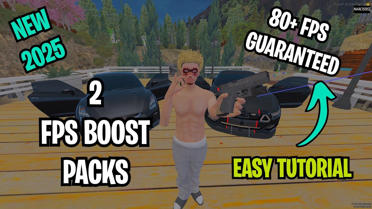 FiveM | 2 FPS Boost Graphics Packs (UPDATED 2025) +80FPS GUARANTEED