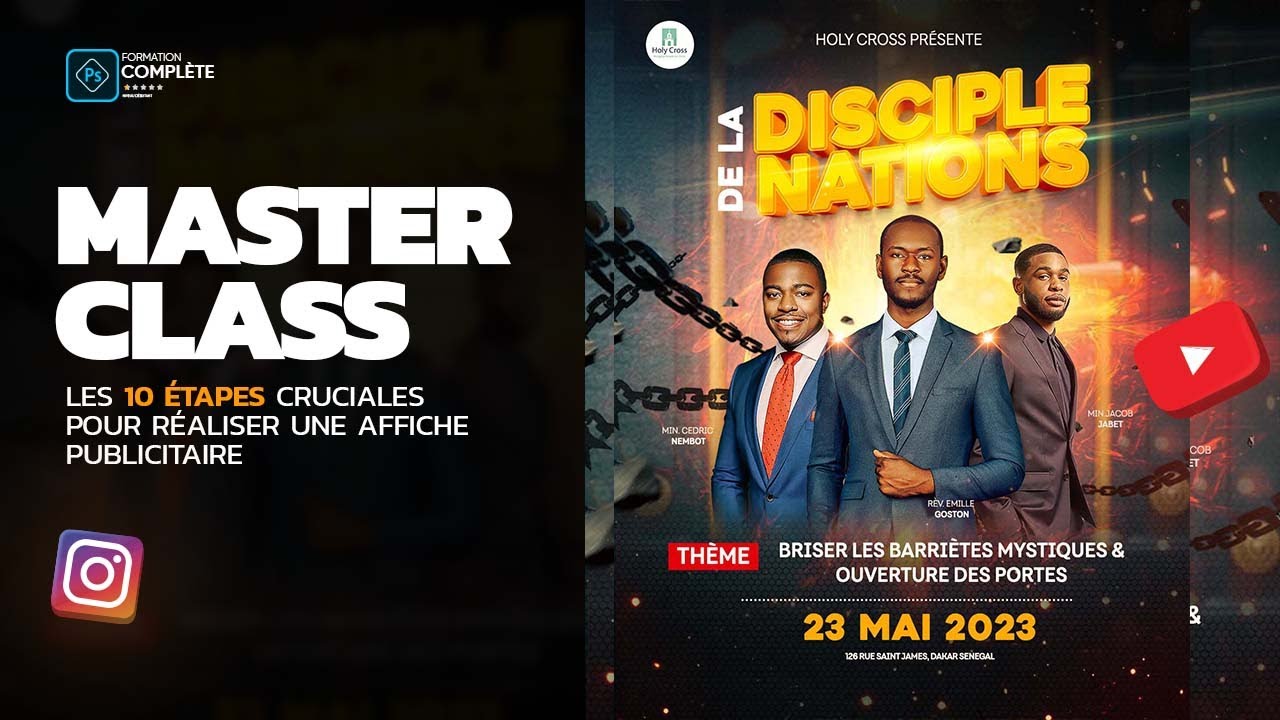 Masterclass : Les 10 étapes cruciales pour réaliser une affiche publicitaire