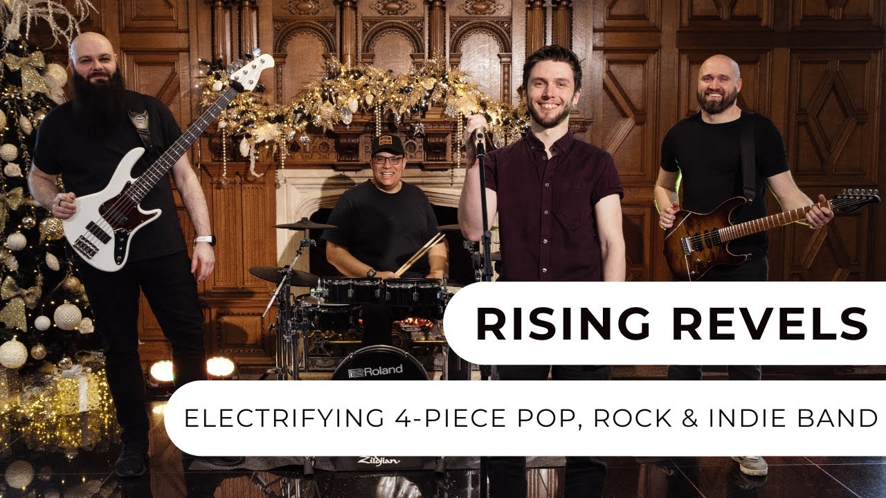 Rising Revels - Electrifying 4-Piece Pop, Rock & Indie Band - Entertainment Nation