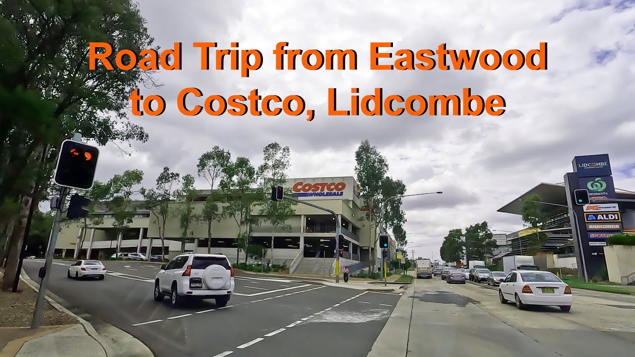 Road Trip from Eastwood to Costco, Lidcombe
