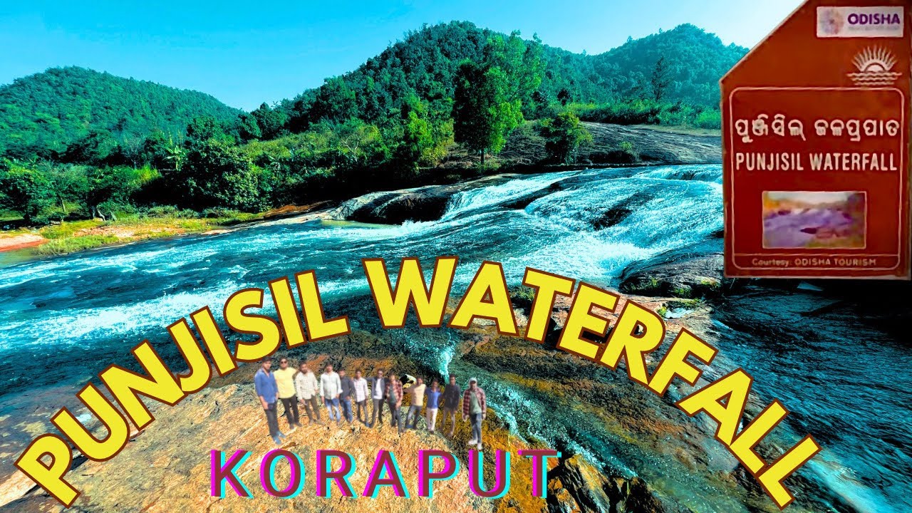 Punjisil Waterfall | Punjisil Waterfall Koraput | Best Picnic Spot in Koraput | Koraput Vlogs Part-1