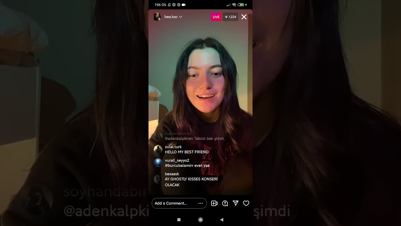 Beyza Aksoy canlı yayın